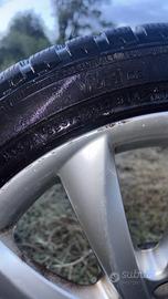 3 gomme + cerchi lega Alfa Romeo MiTo / Giulietta