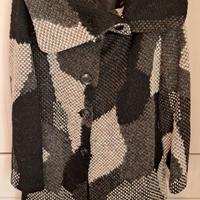 Cardigan/Cappottino di lana Tg. M Made in Italy