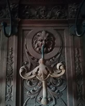 Parete appendi abiti antica