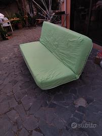 Divano letto trasformabile 190 cm salvaspazio