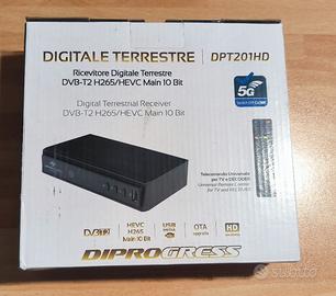Decoder dvb-t2 201 Full HD (nuovo e sigillato)