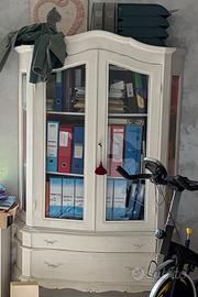 mobili shabby chic bianco vintage + angolo bar