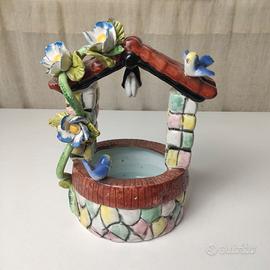 Statua Pozzo Olympia Ceramica antica