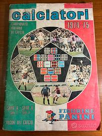 Album Figurine Calciatori Panini 74-75