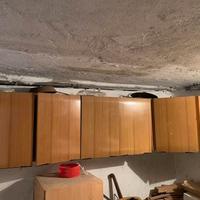 pensili in formica parte alta cucina anni 70