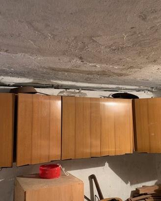 pensili in formica parte alta cucina anni 70
