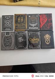 Mazzi di carte RARISSIMI ed INTROVABILI (8 pz.)