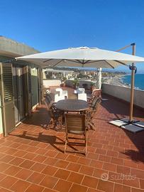 Ombrellone per terrazzo o giardino verdelook delux