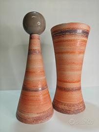 Set 2 vasi ceramica design by Baldelli - Anni '80