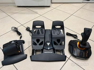 Thrustmaster T16000M FCS Flight Pack Kit Completo