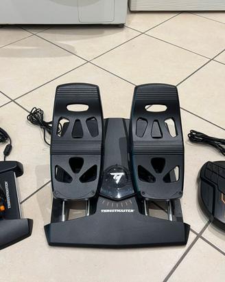 Thrustmaster T16000M FCS Flight Pack Kit Completo