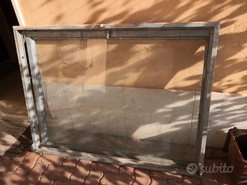 finestra metallo zincato 