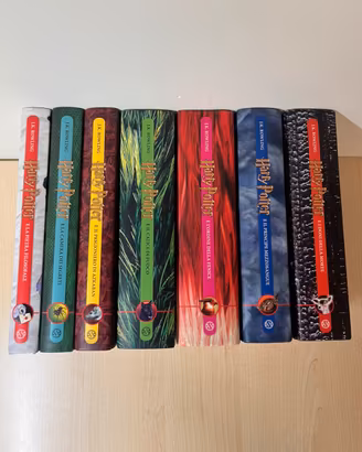 Saga Completa Harry Potter Copertina Rigida Salani