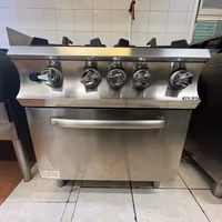 Cucina a gas 4fuochi con forno