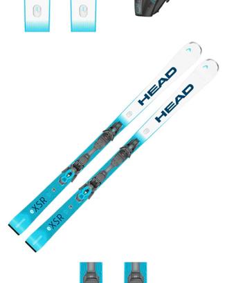 Sci Head WC REBELS E.XSR  Nuovi imballati h 163