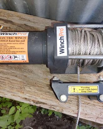 Verricello per Jeep o barca