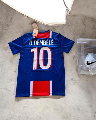 Maglia Calcio PSG🔴🔵 Nike Dembélé 10 home 26/27 