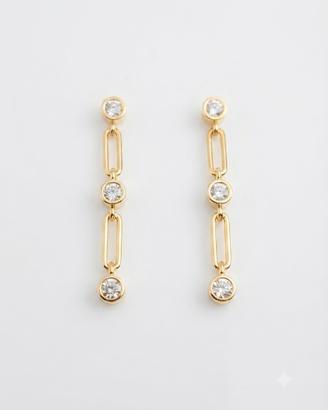 Orecchini pendenti diamante moissanite 