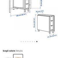 Tavolo ikea NORDEN betulla