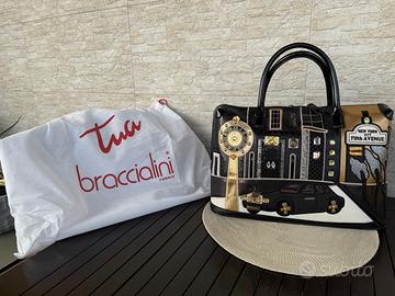 Borsa "Braccialini", modello "Cartoline New York"