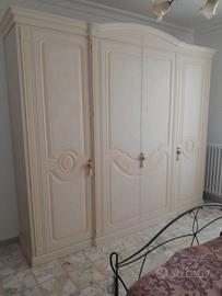 Armadio battente in tamburrato