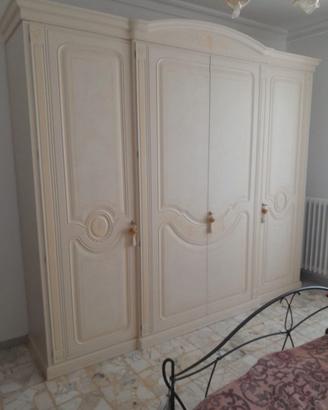 Armadio battente in tamburrato