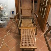 Poltrona sdraio pieghevole, chaise longue
