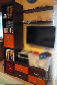 Parete attrezzata mobili soggiorno