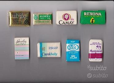 Set 8 Saponette Mignon di varie Marche Anni 60 70