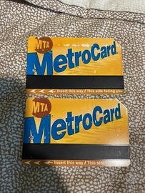 Metro card Mta New York