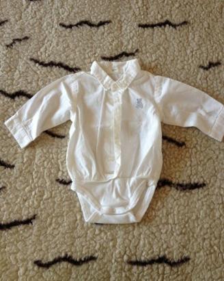 Camicia Body Baby Benetton bimbo bimba