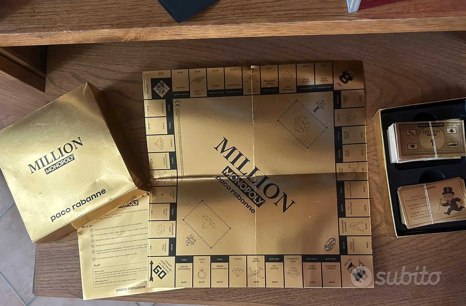 Million monopoly paco rabanne limited edition Tutto per i