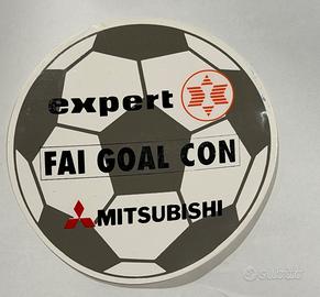ADESIVO VINTAGE EXPERT FAI GOAL CON MITSUBISHI ORI