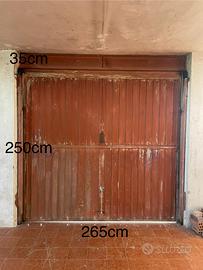 portone basculante per garage