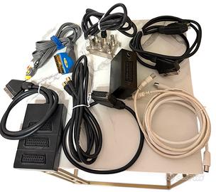 Componenti presa SCART + Cavi audio/video