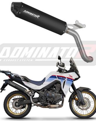 SCARICO TERMINALE MX2 BLACK HONDA XL 750 TRANSALP
