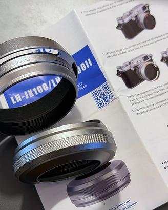 Fuji X100 2 paraluce silver