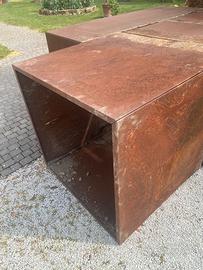 FIORIERE IN CORTEN VARIE MISURE