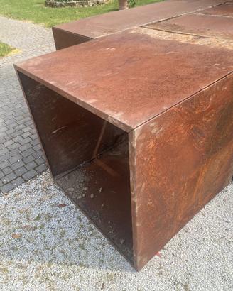 FIORIERE IN CORTEN VARIE MISURE