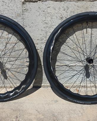 ruote carbonio fastop bici da corsa profilo 45/40