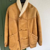 Giubbotto Montone Shearling Uomo Vintage
