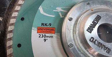Disco diamantato 230 RK con flangia per Granito