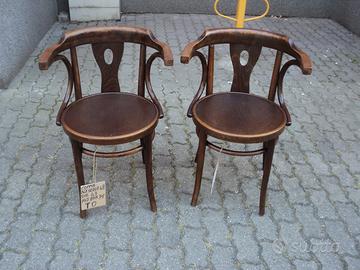 Coppia di poltrone thonet vienna