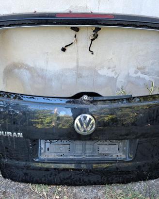 Touran anno 2008 portellone posteriore nero senza