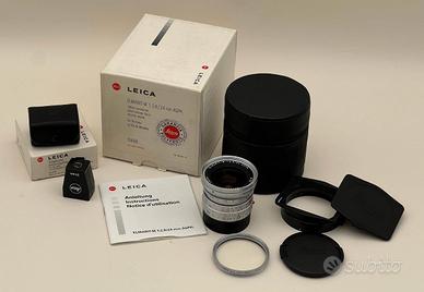 Leica M 24mm asph cromato completp