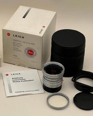 Leica M 24mm asph cromato completp