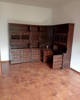 mobile da sala, ad angolo