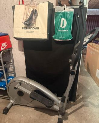 Bici ellittica attrezzo palestra casa