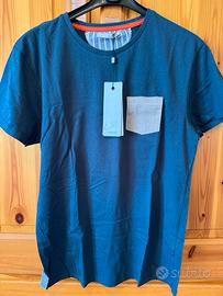 ncio T-shirt uomo Yes Zee con taschino