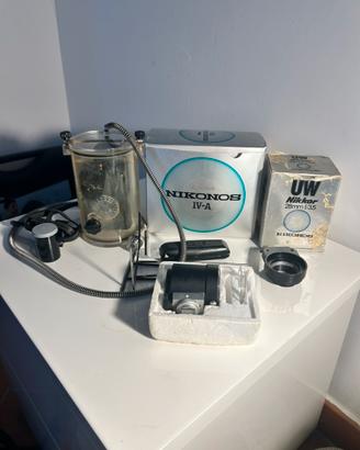 set completo nikonos iv - a vintage